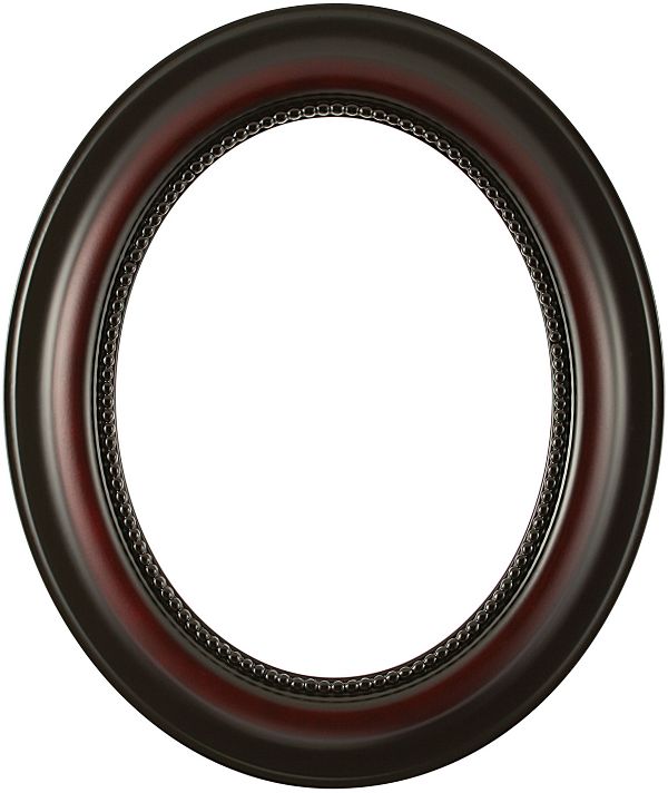 Download Laurel Rosewood Oval Picture Frame