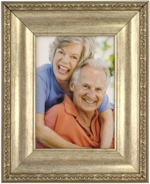 Classic Champagne Wood Picture Frame