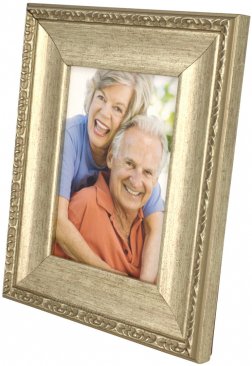 Classic Champagne Wood Picture Frame