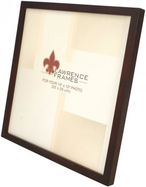 Simple Espresso Wood Scrapbook Picture Frame