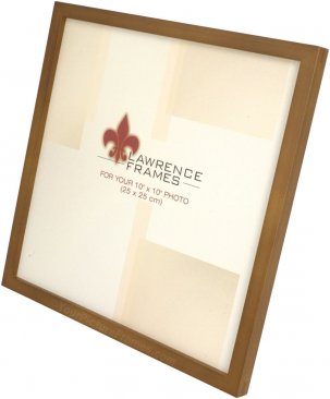 Simple Nutmeg Wood Scrapbook Picture Frame
