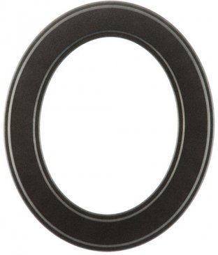 Bianca Black Silver Oval Picture Frame