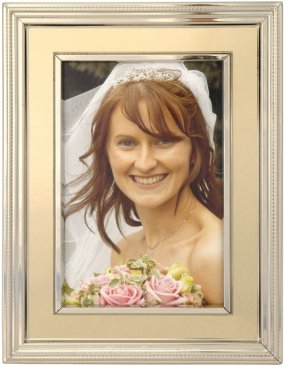 Verona Gold and Silver Picture Frame