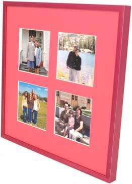 Raspberry Pink Collage Picture Frame
