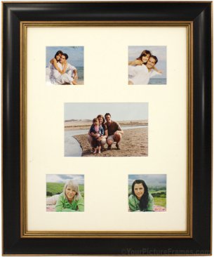 Tuscan Black Archival Collage Picture Frame