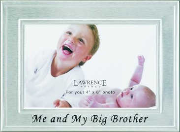 Brushed Silver Big Brother Picture Frame