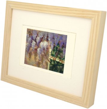 Unstained Natural Wood Picture Frame
