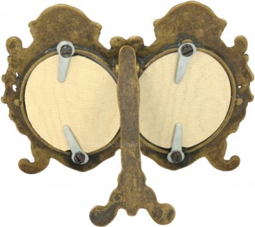 Vintage Double Oval Picture Frame