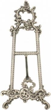 Small Medium Antique Silver Victorian Picture Frame Stand