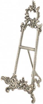 Small Medium Antique Silver Victorian Picture Frame Stand