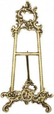 Medium Brass Victorian Picture Frame Stand