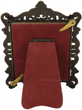 Small Antique Brass Picture Frame