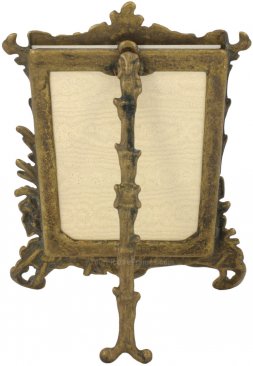Weathered Antique Brass Picture Frame