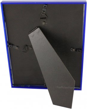 Galactic Blue Picture Frame with Mat