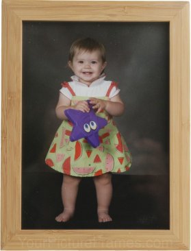 Shasta Natural Bamboo Picture Frame