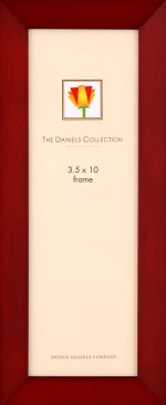 Dark Walnut Panoramic Frame with Angled Molding