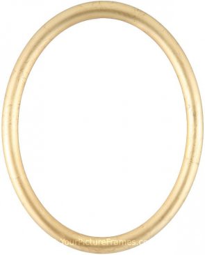 Gilda Gold Leaf Oval Picture Frame