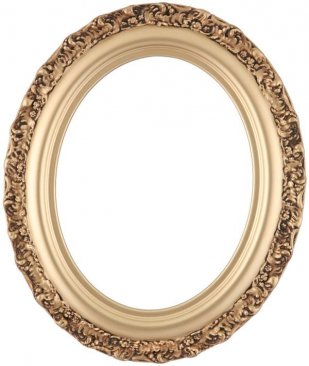Mia Gold Spray Oval Picture Frame