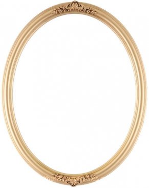 Nora Ornate Gold Spray Oval Picture Frame