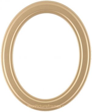 Marna Gold Oval Picture Frame