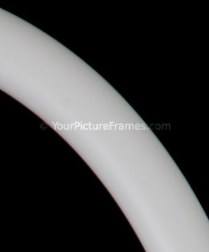 Gilda Linen White Oval Picture Frame