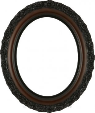 Mia Rosewood Oval Picture Frame