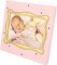 Pink Polka Dot Baby Picture Frame