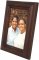 Weathered Antique Brown Picture Frame