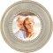 Montmartre Pearl Round Picture Frame