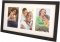 Simple Black Wood Matted Triple Picture Frame