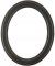 Marna Black Silver Oval Picture Frame
