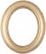 Stella Gold Oval Picture Frame