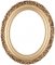 Mia Gold Spray Oval Picture Frame