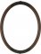 Nora Ornate Rosewood Oval Picture Frame